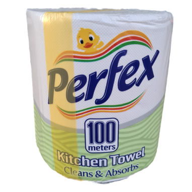 Perfex Essuie-Tout Compact 100m 2 plis – Image 1