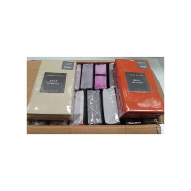 Drap Housse 160x200CM CARRE COTON – Image 2