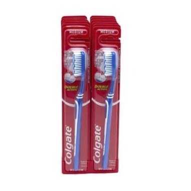 Colgate Double Action Brosse à Dents x12 – Image 1